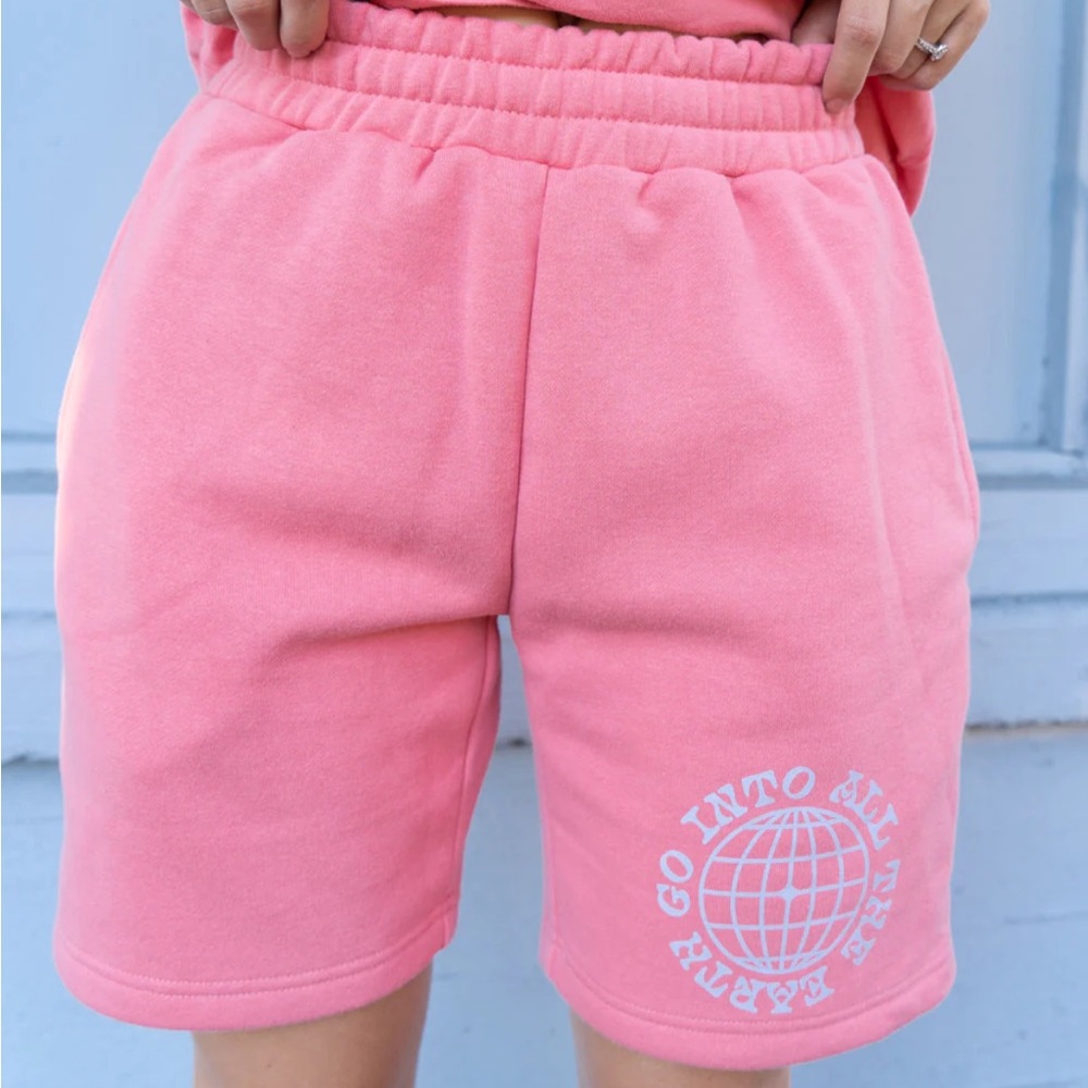Elevated Faith | Go Into All The Earth Unisex Shorts - Sz XL